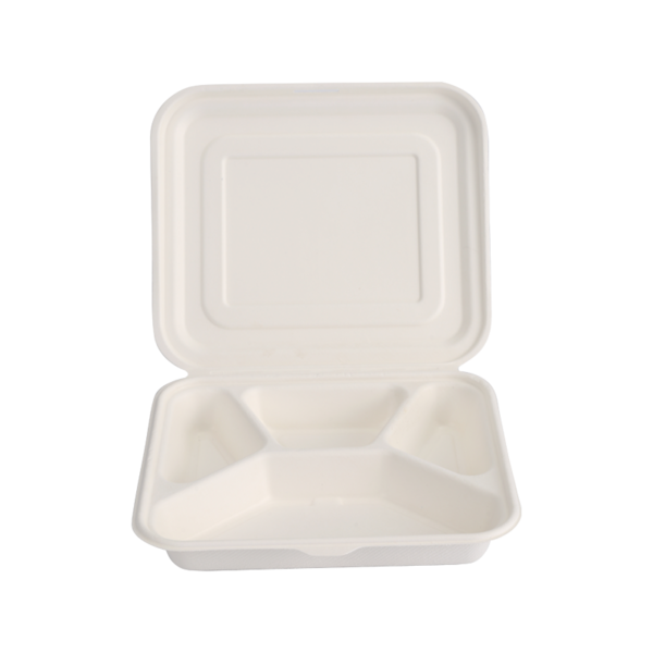 节能环保带盖的四格盒